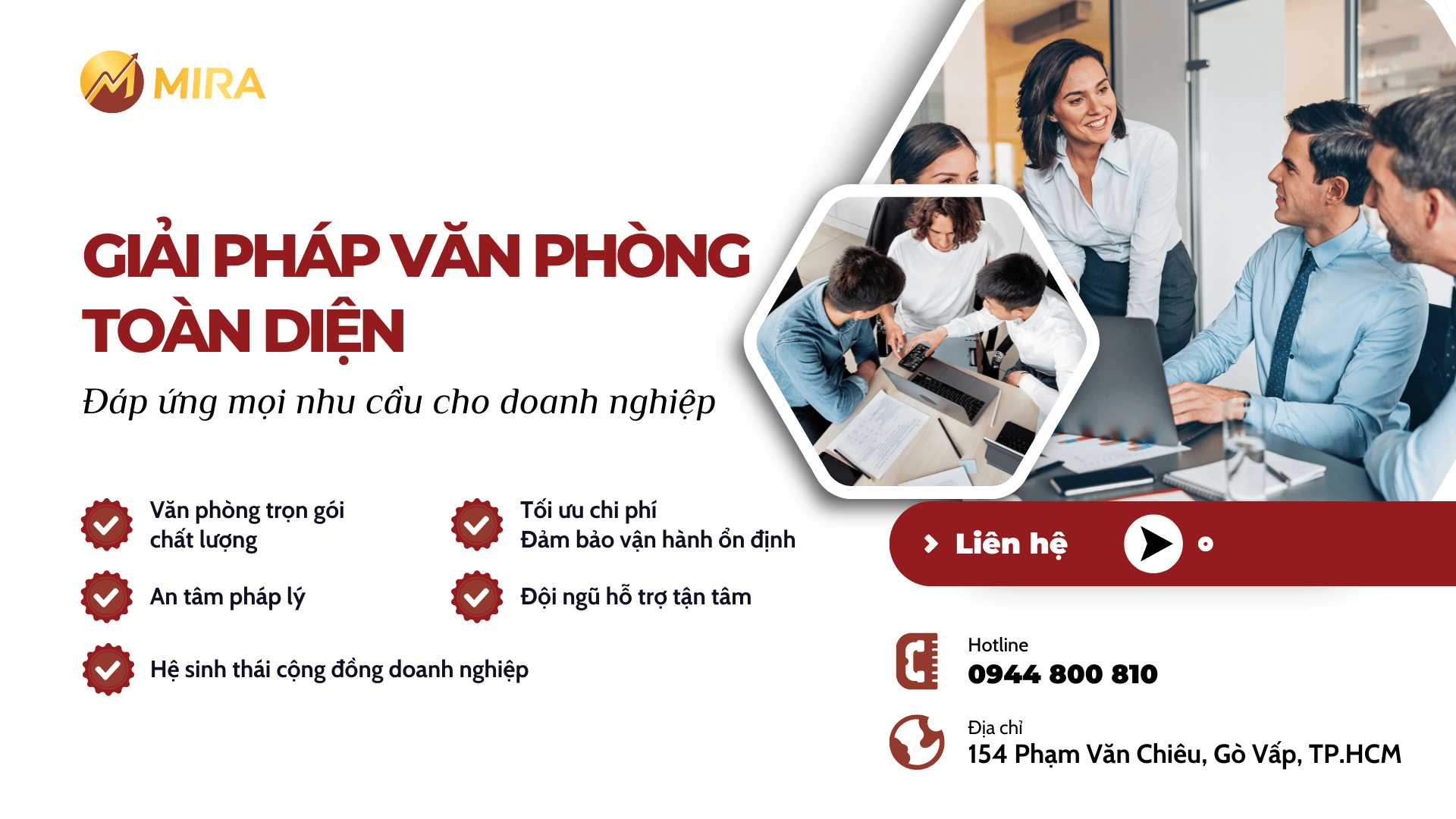 Mira - Giải pháp văn phòng toàn diện với ưu đãi phí thuê hấp dẫn