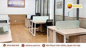 Văn phòng cho thuê Gò Vấp giá rẻ - Bàn làm việc cá nhân Mira