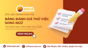 bảng đánh giá kết quả thử việc song ngữ