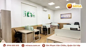 Hệ thống máy lạnh hiện đại - Tiện ích khi thuê văn phòng Gò Vấp giá rẻ