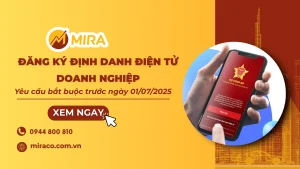 Đăng ký định danh điện tử doanh nghiệp: Yêu cầu bắt buộc trước ngày 01/07/2025