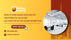 Đăng ký kinh doanh dùng địa chỉ văn phòng ảo tại Gò Vấp: Lựa chọn tối ưu cho doanh nghiệp nhỏ