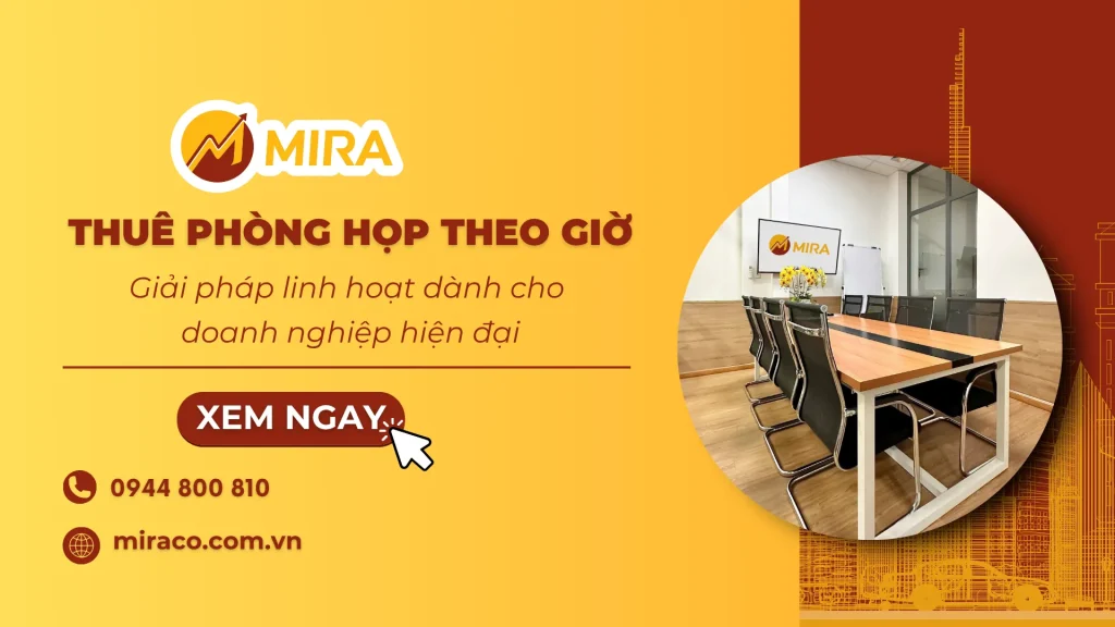 Thuê phòng họp theo giờ – Giải pháp linh hoạt cho doanh nghiệp hiện đại