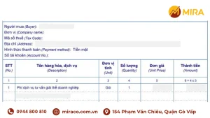 Dịch vụ tư vấn giải thể doanh nghiệp tại Mira