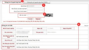 Hướng dẫn tra cứu thông tin địa chỉ mới của doanh nghiệp trên Cục Thuế