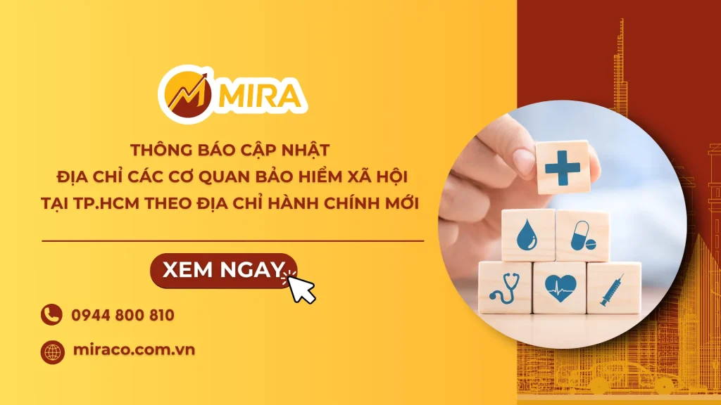 [TIN TỨC] Thông báo cập nhật địa chỉ các cơ quan Bảo hiểm xã hội tại TP.HCM theo địa chỉ hành chính mới