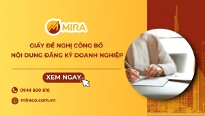 Tải mẫu Giấy đề nghị công bố nội dung đăng ký doanh nghiệp 2025 chuẩn quy định